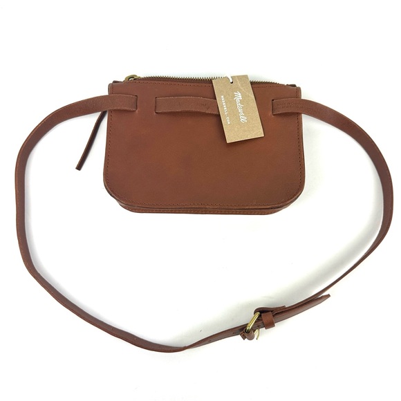Madewell Handbags - Madewell The Simple Pouch Belt Bag Brown Handbag Purse Womens Brand New